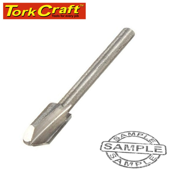 MINI ROUTER BIT 6.4MM CORE BOX 3.2MM SHANK