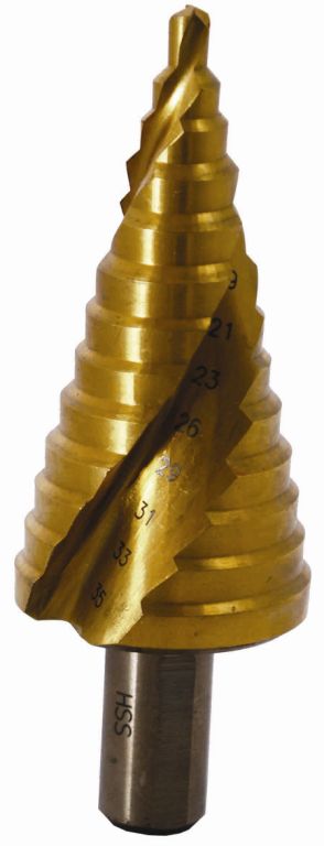 STEP DRILL HSS 3-35MMX2 - 3MM SPIRAL