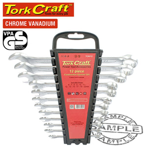 12PCS COMBINATION SPANNER SET 6-7-8-9-10-11-12-13-14-17-19-22MM