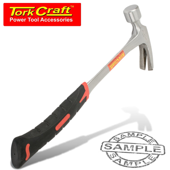 HAMMER CLAW 570G (20OZ) ALL STEEL WITH ERGONOMIC GRIP & FULL POL HEAD