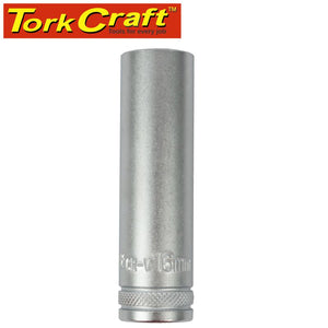 SOCKET 16MM 1/2' DR DEEP SOCKET CRV 12 POINT