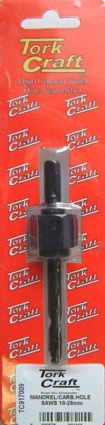 MANDREL FOR CARBON STEEL HOLE SAWS19 - 28MM
