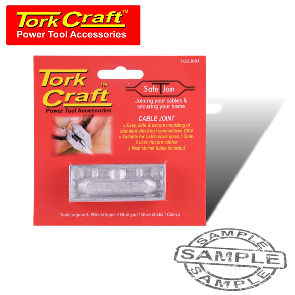 ELEC. CABLE JOINT 1.5MM 2  CORE RIPCORD SAFE-T-JOIN  MOULD