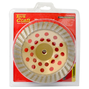 DIA. CUP WHEEL 180MM X M14 TURBO LASER WELDED