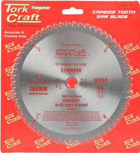 BLADE TCT 180 X 60T 20/16 GENERAL PURPOSE COMBINATION
