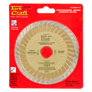 DIAMOND BLADE TURBO WAVE 115MM X 22.22MM