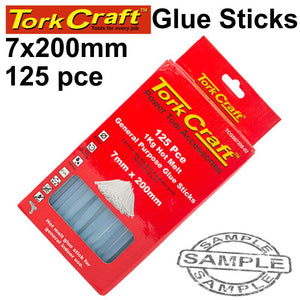 GLUE STICK 07 X 200MM 125PC 1KG HOT MELT GEN. PURPOSE EVA 18000CPS