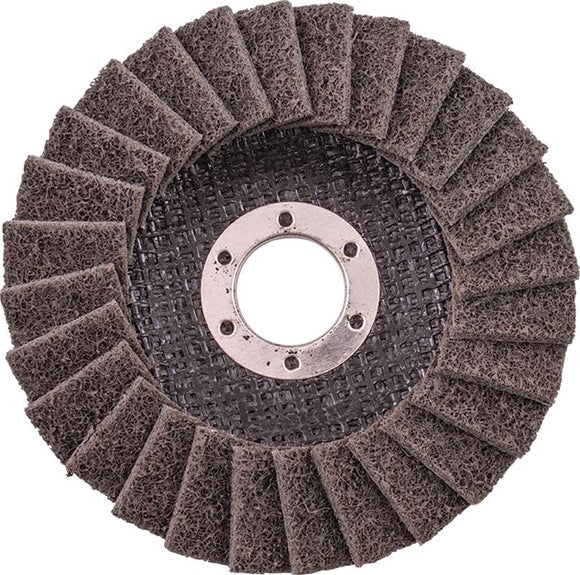 FLAP DISC NON WOVEN 115X22 EXTRA FINE GREY  TCFD