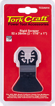 QUICK CHANGE RIGID SCRAPER 52X26MM(2-1/16'X1')
