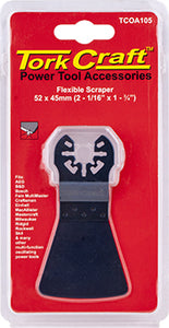 QUICK CHANGE FLEXIBLE SCRAPER 52X45MM(2-1/16'X1-3/4')