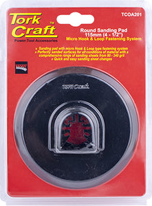 QUICK CHANGE  BASE & ARBOR 115MM HOOK AND LOOP MICRO SANDING