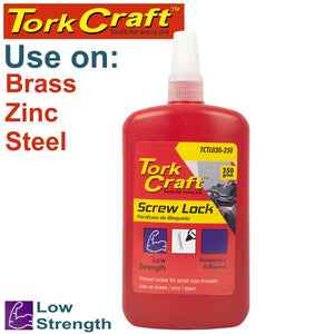 SCREW LOCK LOW STRENGTH FOR SMALL SIZED 250 GRAM