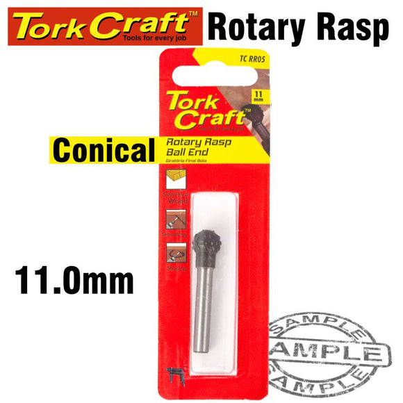 ROTARY RASP BALL END