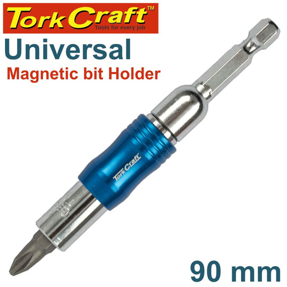 UNIVERSAL MAGNETIC BIT HOLDER 90MM CARDED