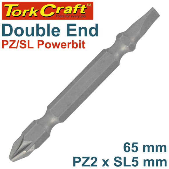 D/END PZ2XSL5MM 65MM PR.BITBLK