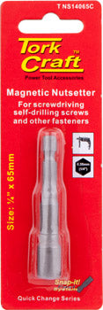 NUTSETTER 1/4 X65MM MAG CARDED