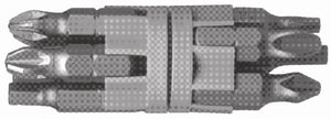 S/D INSERT BIT SET 25MM 10PCE