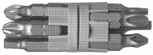 S/D INSERT BIT SET 25MM 10PCE