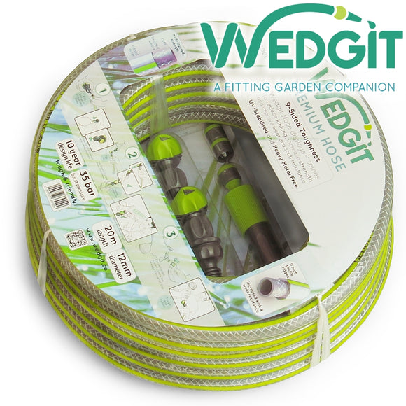 WEDGIT PREMIUM HOSE 12MM 1/2' 20M INCL. STARTER KIT