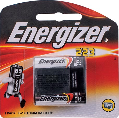 ENERGIZER LITHIUM PHOTO:  223