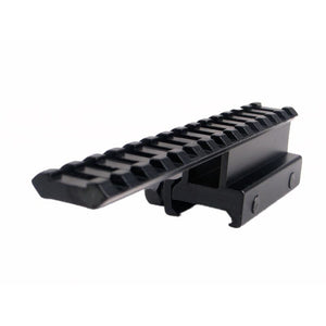 KALOAD Y0032 Tactical Extension Rail Mount Holder Riser Base Converter 20mm Picatinny/Weaver Rail