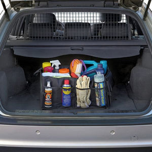 Foldable Car Auto Back Rear Trunk Seat Storage Bag Pocket Cage Organizer
