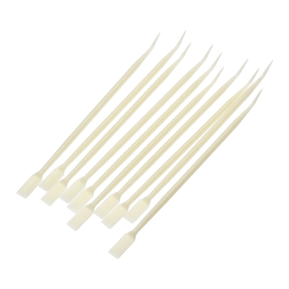 10pcs False Eyelash Tweezers Plastic Crochet Needles Makeup Eye Lashes Extension Perm Tools