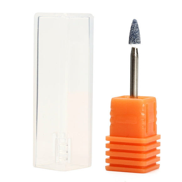 3/32 Inch Manicure Ceramic Stone Grinding Shank Cuticle Clean Nail Files Ceramic Drill Bit