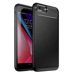Bakeey Protective Case For iPhone 7 Plus Slim Carbon Fiber Fingerprint Resistant Soft TPU Back Cover