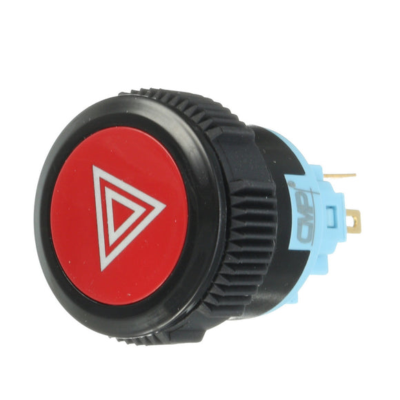 12V 5 Pin Led Push Button Switch Plastic Lamp Car Horn Switch Access Control Switch