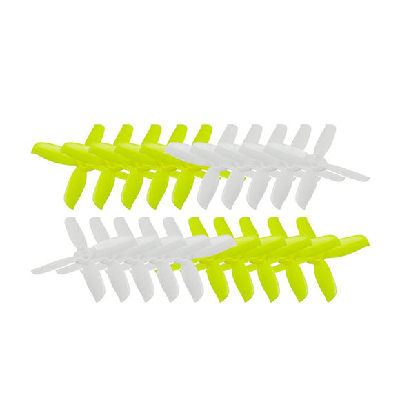 10 Pairs KINGKONG/LDARC 2045 51.6mm 4-blade Propeller CW CCW 1.5mm Mounting hole for RC Drone