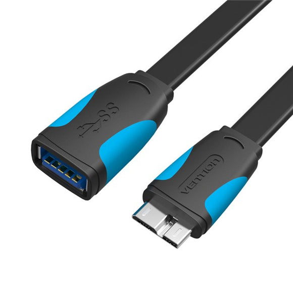 Vention VAS-A38 Micro USB 3.0 OTG Cable Adapter Female to Male Plug and Play Adapter