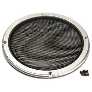 8inch Silver Metal Circle Speaker Decorative Circle With Screws