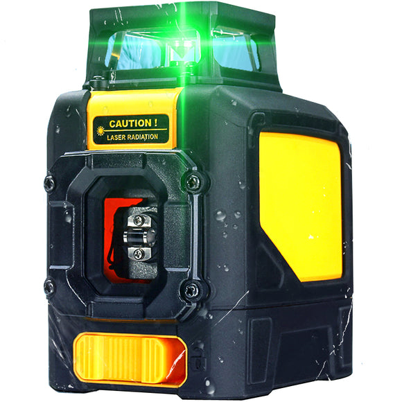 Mini 360 Green 5 Line Laser Level Self Leveling Vertical&Horizontal Level Measurement