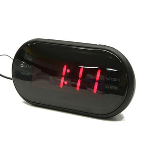VST-902 Red LED Display Digital AM/FM Radio Alarm Clock With Buzzer Snooze Function