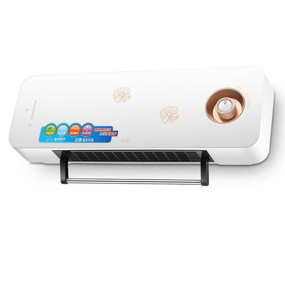 220V 2000W Wall-mounted Remote Control Heater Home Energy Saving Heating Heating Bathroom Air Conditioning Hot Air Heating