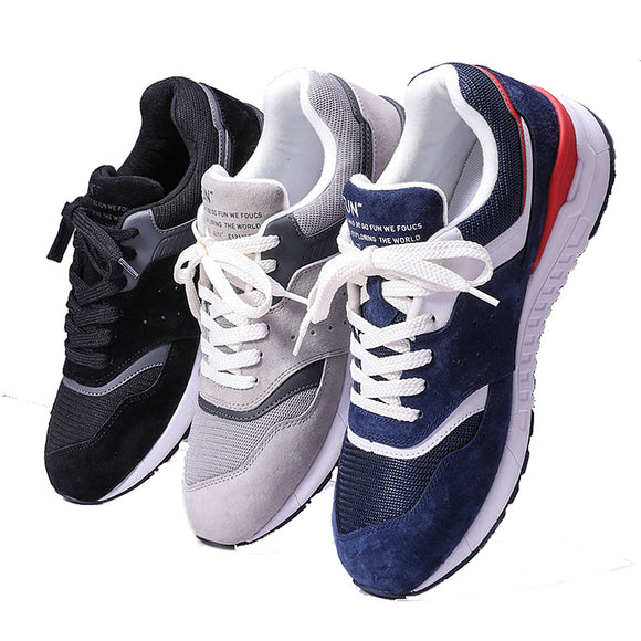 Xiaomi 90FUN Leather Retro Casual Men Sneakers Outdoor Sports Climbing Running Shoes