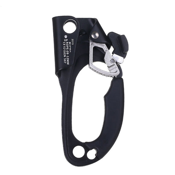 Xinda Outdoor Rock Climbing Ascender Mountaineering Jumar Clamp Right Hand Riser Handheld Safety Equipment