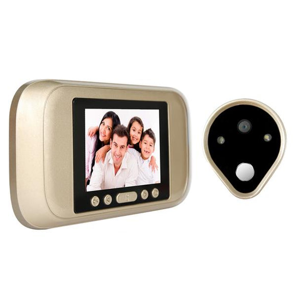 P01 HD Peephole Viewer Visual Doorbell 1.0Mega Pixel Security Camera More Than One Year Standby Time