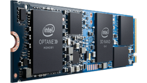 Intel HBRPEKNX0203A01 1024Gb/1Tb Optane H10 - 1024Gb QLC + 32Gb optane , with 3D XPoint ( suport RST work as HDD cache )