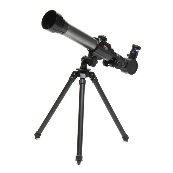 Children HD Astronomical Telescope Monocular+20X/30X/40X Eyepiece Spotting Scope+Tripod