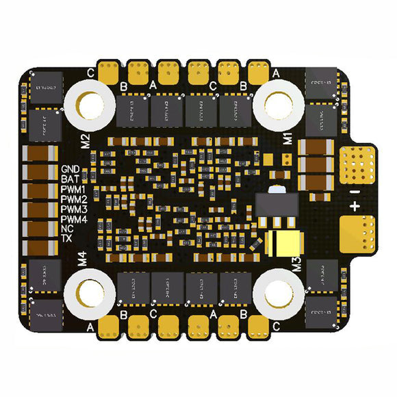 AIKON AK32PIN 4 IN 1 25A 2-6S Blheli_32 DSHOT1200 Brushless ESC 20x20mm for RC Drone FPV Racing