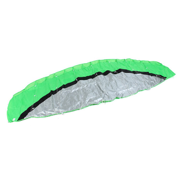2.5m Huge Frameless Stunt Parafoil Flying Kite Dual Lines Control with 30m Line + 1 Line Board