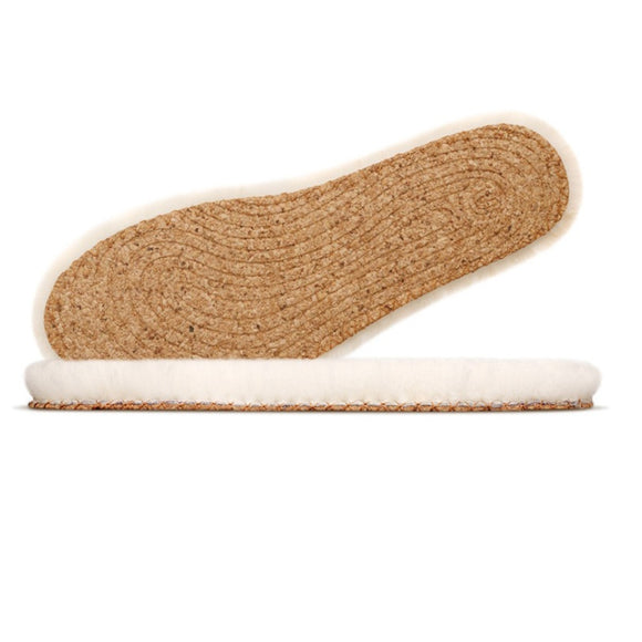 XIAOMI XINMAI Men Natural Cork Wool Insole Soft Comfortable Warm Anti-odor Soles Heated Insole Winter