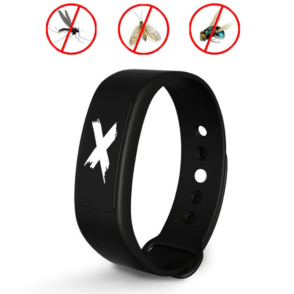 Outdoor Camping Mosquito Repellent Bracelet Effective Anti-mosquito Wristband With 2 Refill Pellets