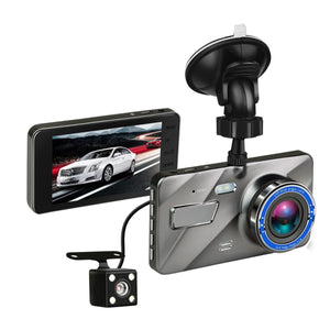 4 Inch HD 1080P Dual Lens Camera 170 Degree Car DVR Video Dash Cam Front Rear Recorder