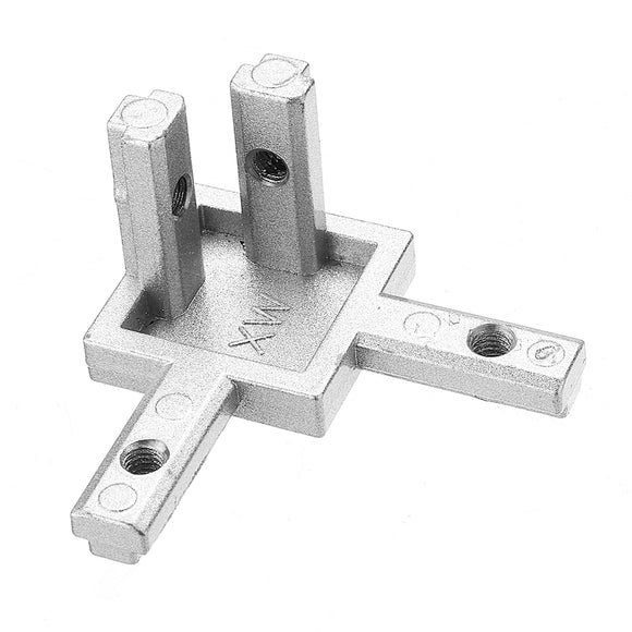 Machifit 3 Way Inside Corner Connector Joint T Slot 90 Degree Bracket for 3030 Series Aluminum Extrusions