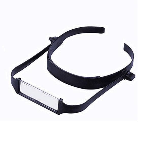 Headband Magnifier 1.6x/2x/ 2.5x/ 3.5x Adjustable ABS Plastic Lens Adjustable Reading Glasses Head Wearing Middle-aged Headband loupe