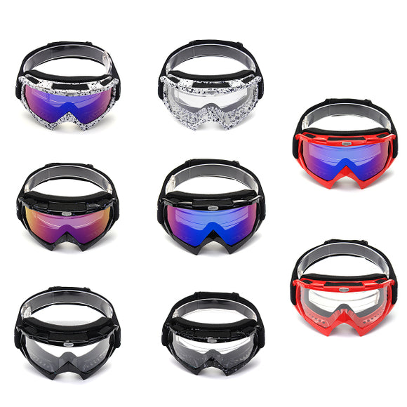 Skiing Anti-fog Goggles Windproof Sunglasses Snowboard Bike Motorcycle Eyewear