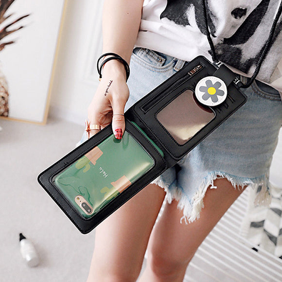 Creative PU Leather 5.5 inch Phone Bag Crossbody Bag Shoulder Bags